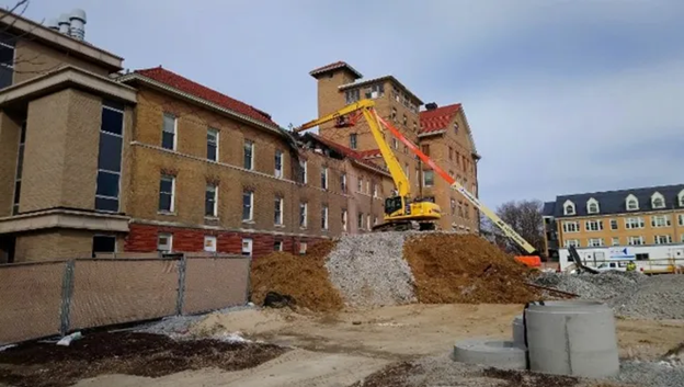 seashore hall demolition